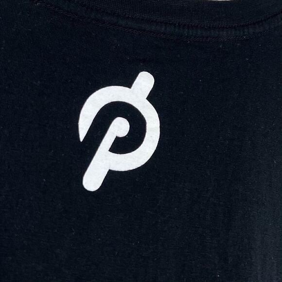 Peloton Black Reach 100 Century Classic Short Sleeve Tee Unisex Medium Cycling - Picture 8 of 8